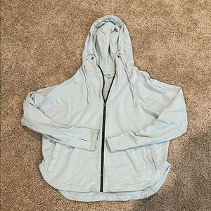 FP Movement by Free People Light Blue-Gray Hoodie